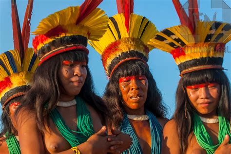 xingu nude|Diamantha Kalapalo NUDE Xingu woman